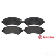 Тормозные колодки дисковые, комплект BREMBO 23639 P 37 007 800262 236 38 - Изображение 7