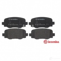 Тормозные колодки дисковые, комплект BREMBO 800273 25735 P 37 020 2573 4 - Изображение 7