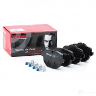 Тормозные колодки дисковые, комплект BREMBO 799736 P 06 064 24 561 24562 - Изображение 2