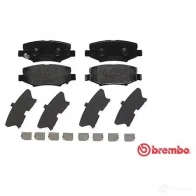 Тормозные колодки дисковые, комплект BREMBO 24603 799846 P 18 024 24 602 - Изображение 6