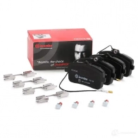 Тормозные колодки дисковые, комплект BREMBO 24 175 P 61 109 WOF3U2Z 800772 - Изображение 2