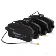 Тормозные колодки дисковые, комплект BREMBO 24 175 P 61 109 WOF3U2Z 800772 - Изображение 3