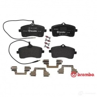 Тормозные колодки дисковые, комплект BREMBO 24 175 P 61 109 WOF3U2Z 800772 - Изображение 6