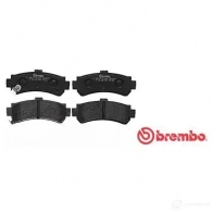 Тормозные колодки дисковые, комплект BREMBO P 56 035 2302 3 23024 800555 - Изображение 3