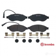 Тормозные колодки, комплект BREMBO 799972 2 4468 p23144 24469 - Изображение 9