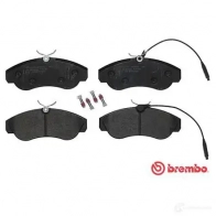 Тормозные колодки, комплект BREMBO 21800 799900 21 799 p23069 - Изображение 3