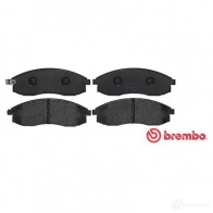 Тормозные колодки дисковые, комплект BREMBO P 54 037 23 086 23316 800518 - Изображение 3