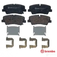 Тормозные колодки дисковые, комплект BREMBO 22418 800219 22 370 P 30 089 - Изображение 3