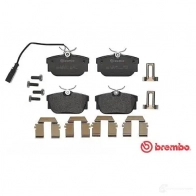 Тормозные колодки дисковые, комплект BREMBO P 85 046 23 224 23446 801111 - Изображение 6