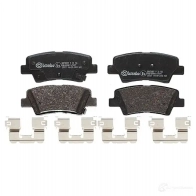 Тормозные колодки, комплект BREMBO p30106 1438411347 GPK OS - Изображение 3