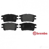 Тормозные колодки дисковые, комплект BREMBO 801005 IWG4OP 23 759 P 83 070 - Изображение 3