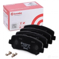 Тормозные колодки дисковые, комплект BREMBO 800343 25 564 D16238836 P 49 045 - Изображение 2
