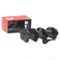 Тормозные колодки дисковые, комплект BREMBO P 85 112 801172 24 332 24333 - Изображение 2