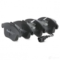 Тормозные колодки дисковые, комплект BREMBO P 85 112 801172 24 332 24333 - Изображение 3