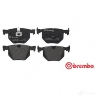 Тормозные колодки дисковые, комплект BREMBO 2 1282 23447 799701 P 06 029 - Изображение 3