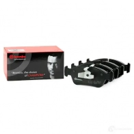 Тормозные колодки дисковые, комплект BREMBO 2 3935 23999 P 06 035 799707 - Изображение 2