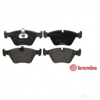 Тормозные колодки дисковые, комплект BREMBO 21677 P 06 022 2 1676 799695 - Изображение 3