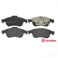 Тормозные колодки дисковые, комплект BREMBO P 23 165 799990 22241 2 2240 - Изображение 4