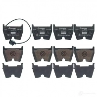 Тормозные колодки дисковые, комплект BREMBO 1422938824 BOAPZ D P 85 152X 8020584069479 - Изображение 7