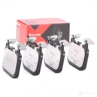 Тормозные колодки дисковые, комплект BREMBO T81 5E P 06 088X 8020584068663 1422938922 - Изображение 2