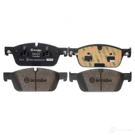 Тормозные колодки дисковые, комплект BREMBO U1T 2ID P 50 102X 8020584069011 1422938881 - Изображение 3