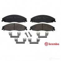 Тормозные колодки дисковые, комплект BREMBO 799772 P 09 011 D9217822 220 45 - Изображение 4