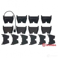 Тормозные колодки дисковые, комплект BREMBO 23751 2 2491 801212 P 85 152 - Изображение 5
