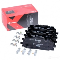 Тормозные колодки дисковые, комплект BREMBO 1422938820 8020584069516 6 MSV6 P 85 165X - Изображение 2