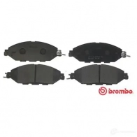Тормозные колодки дисковые, комплект BREMBO 800609 P 56 103 255 89 T57T24 - Изображение 4