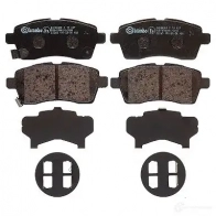 Тормозные колодки дисковые, комплект BREMBO P 79 037 1438411540 2J7NC E - Изображение 3