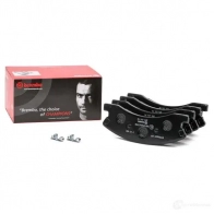 Тормозные колодки дисковые, комплект BREMBO 24 083 7846D945 800263 P 37 008 - Изображение 2