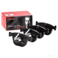 Тормозные колодки дисковые, комплект BREMBO P 06 053 24695 799725 23 731 - Изображение 2