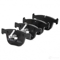 Тормозные колодки дисковые, комплект BREMBO P 06 053 24695 799725 23 731 - Изображение 3