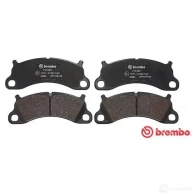 Тормозные колодки дисковые, комплект BREMBO 800817 D16648892 P 65 025 250 03 - Изображение 3