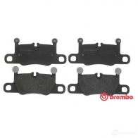 Тормозные колодки дисковые, комплект BREMBO 800823 P 65 031 D19258532 256 91 - Изображение 3