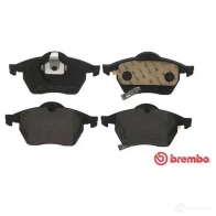 Тормозные колодки, комплект BREMBO 800635 2182 9 23116 p59029 - Изображение 3