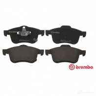 Тормозные колодки дисковые, комплект BREMBO D17218945 25 905 P 23 167 799992 - Изображение 4