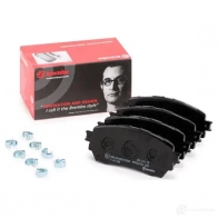 Тормозные колодки дисковые, комплект BREMBO P 49 048 800345 D17118936 25 725 - Изображение 2