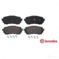 Тормозные колодки дисковые, комплект BREMBO P 49 048 800345 D17118936 25 725 - Изображение 6