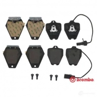 Тормозные колодки дисковые, комплект BREMBO 2145 2 801156 P 85 096 21454 - Изображение 3