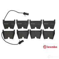Тормозные колодки дисковые, комплект BREMBO 801141 P 85 078 2 3751 23764 - Изображение 3