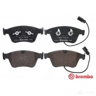 Тормозные колодки дисковые, комплект BREMBO 23 822 P 05 003 799676 24177 - Изображение 3