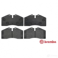 Тормозные колодки дисковые, комплект BREMBO P 65 005 7262D372 20 953 800797 - Изображение 3