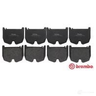 Тормозные колодки дисковые, комплект BREMBO P 50 062 800407 23 541 23943 - Изображение 6
