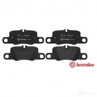 Тормозные колодки дисковые, комплект BREMBO 245 54 P 65 020 8531D1416 800812 - Изображение 6