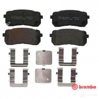 Тормозные колодки дисковые, комплект BREMBO 245 99 24600 P 30 080 800212 - Изображение 4