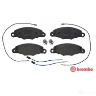 Тормозные колодки, комплект BREMBO 23137 2 3135 800724 p61061 - Изображение 3