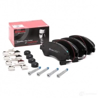 Тормозные колодки, комплект BREMBO 800781 24467 p61118 2446 6 - Изображение 2