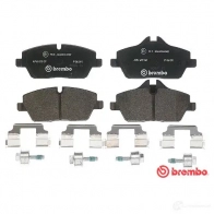 Тормозные колодки дисковые, комплект BREMBO 799757 2391 5 P 06 091 23916 - Изображение 4