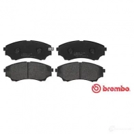 Тормозные колодки дисковые, комплект BREMBO 2 4353 24672 800070 P 24 086 - Изображение 3